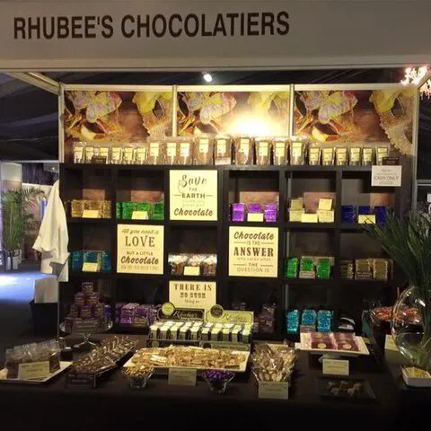 rhubees tradeshow display