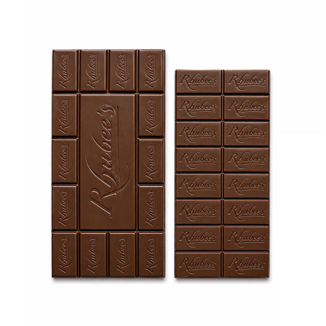 2 size of milk chocolate bar