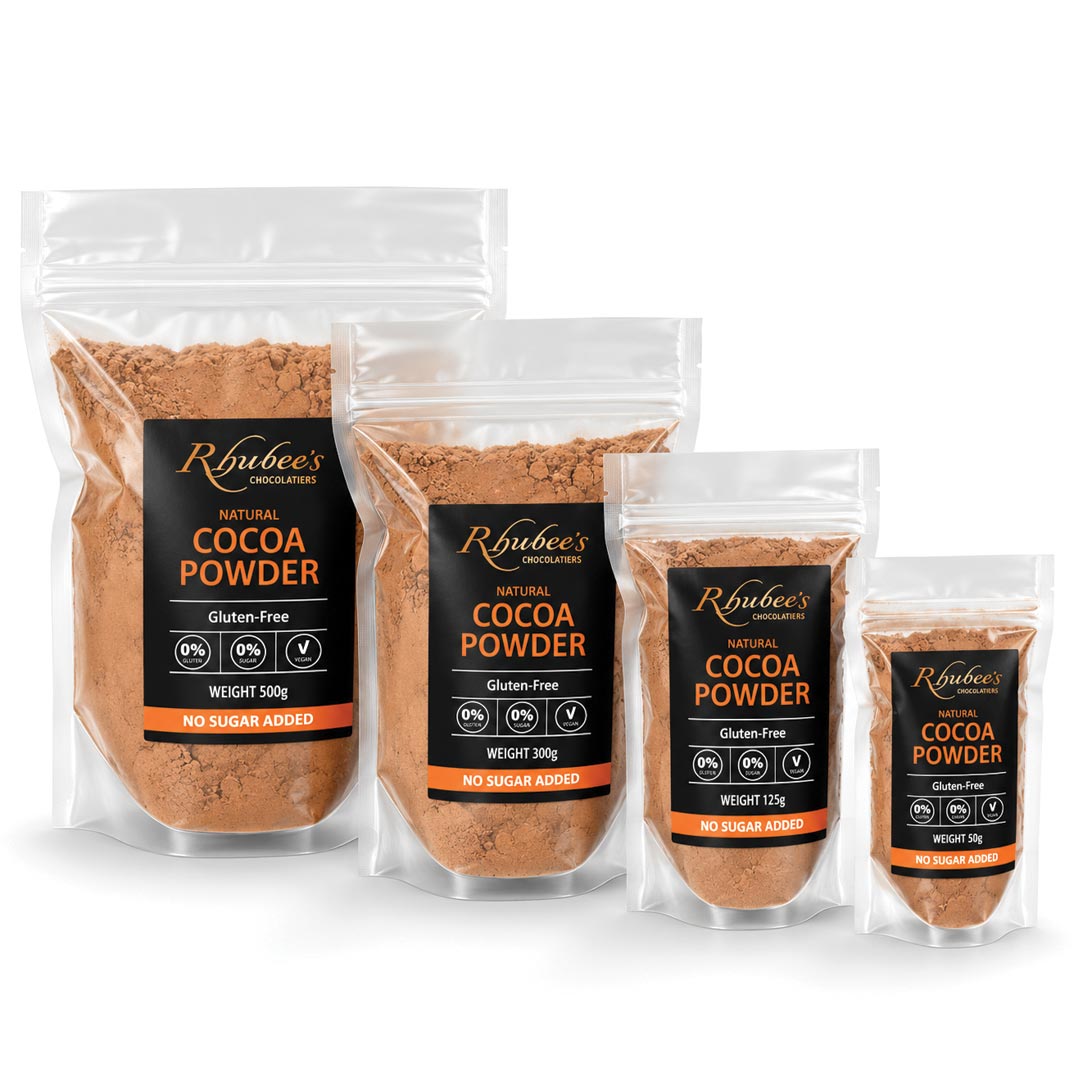 cocoa powder x 4 size bags