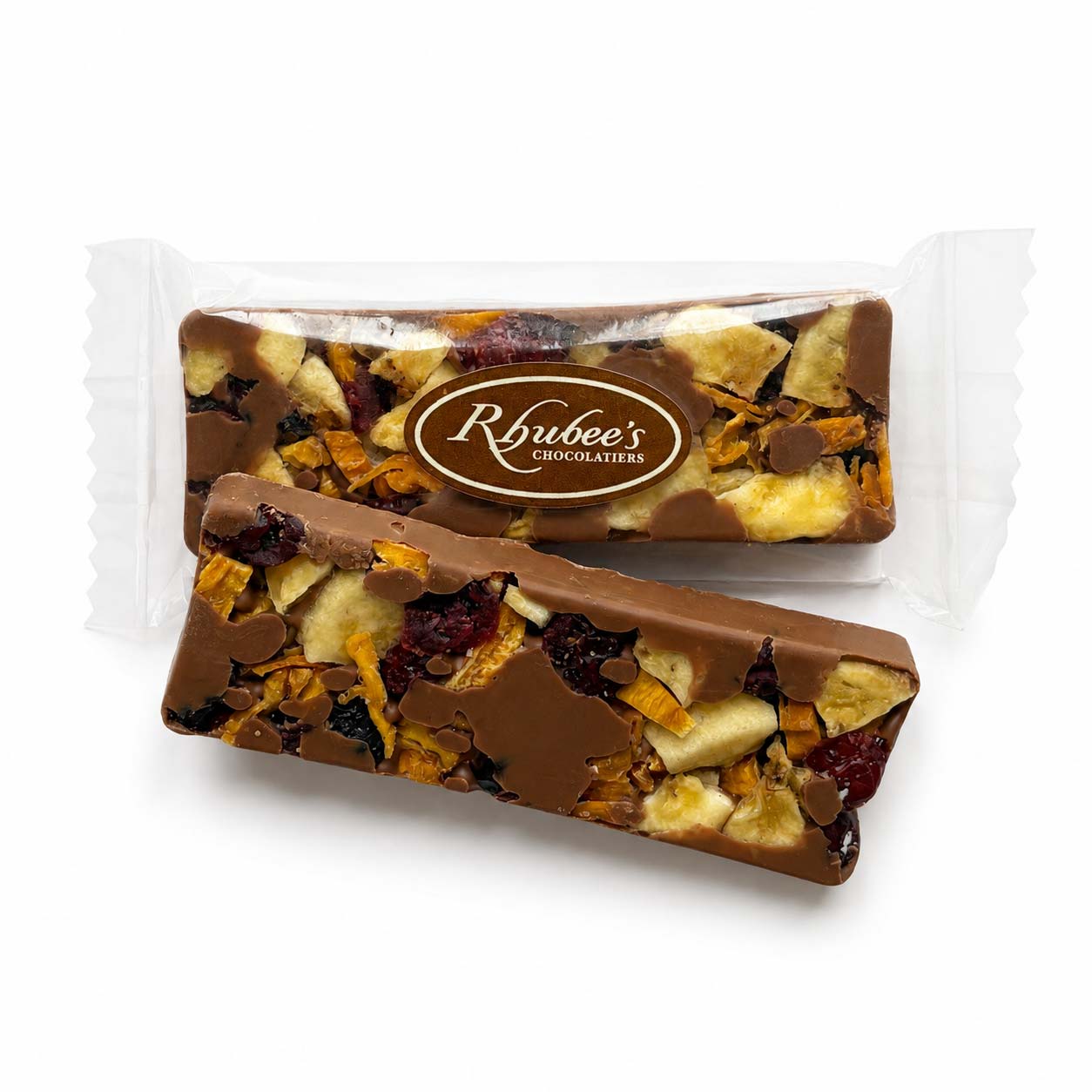 milk chocolate fruit bar