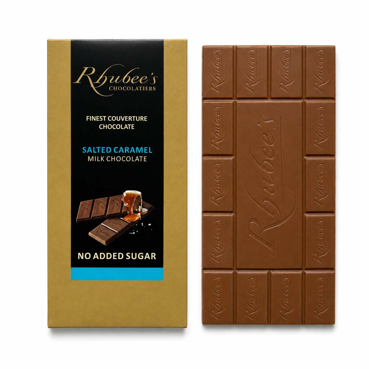 milk salt caramel chocolate bar