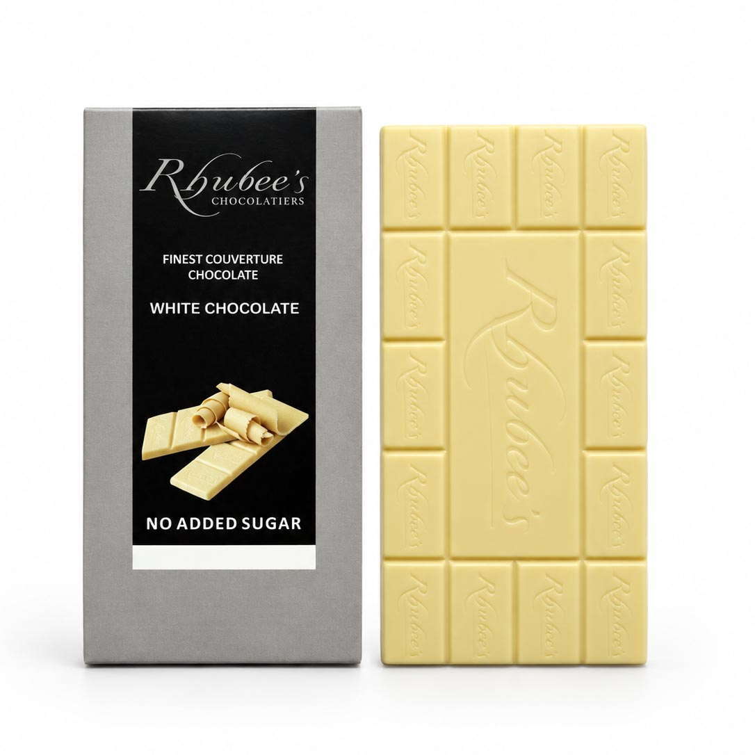 plain white chocolate bar
